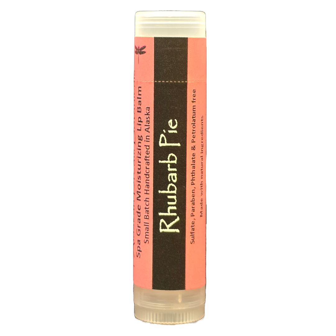 Rhubarb Pie Lip Balm - Alaskan Dream Botanicals