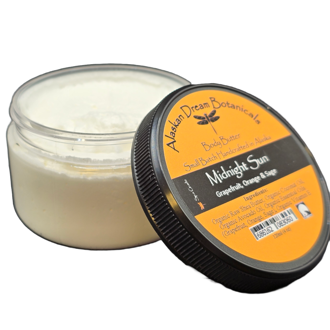 Midnight Sun Spa Grade Body Butter - Alaskan Dream Botanicals