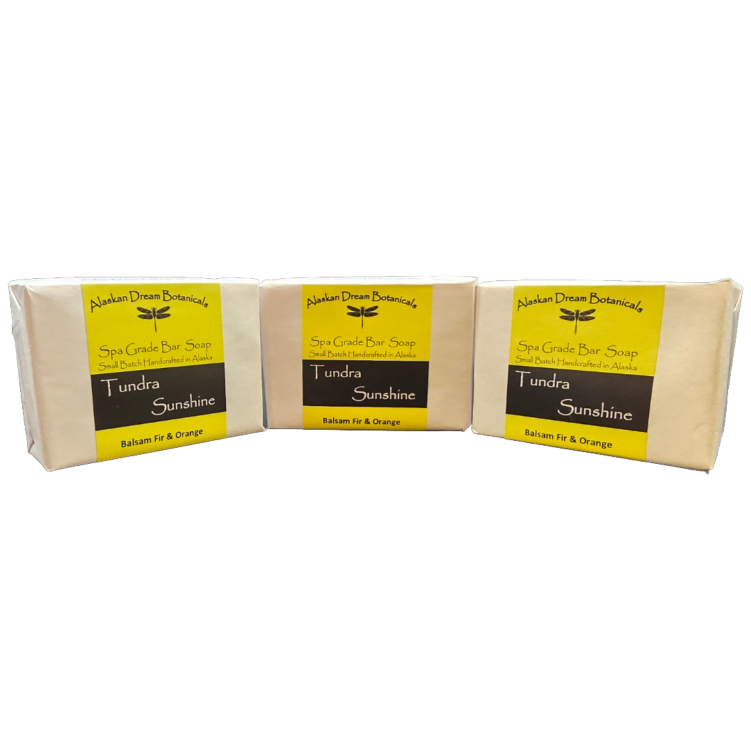 Tundra Sunshine Spa Grade Bar Soap - Alaskan Dream Botanicals
