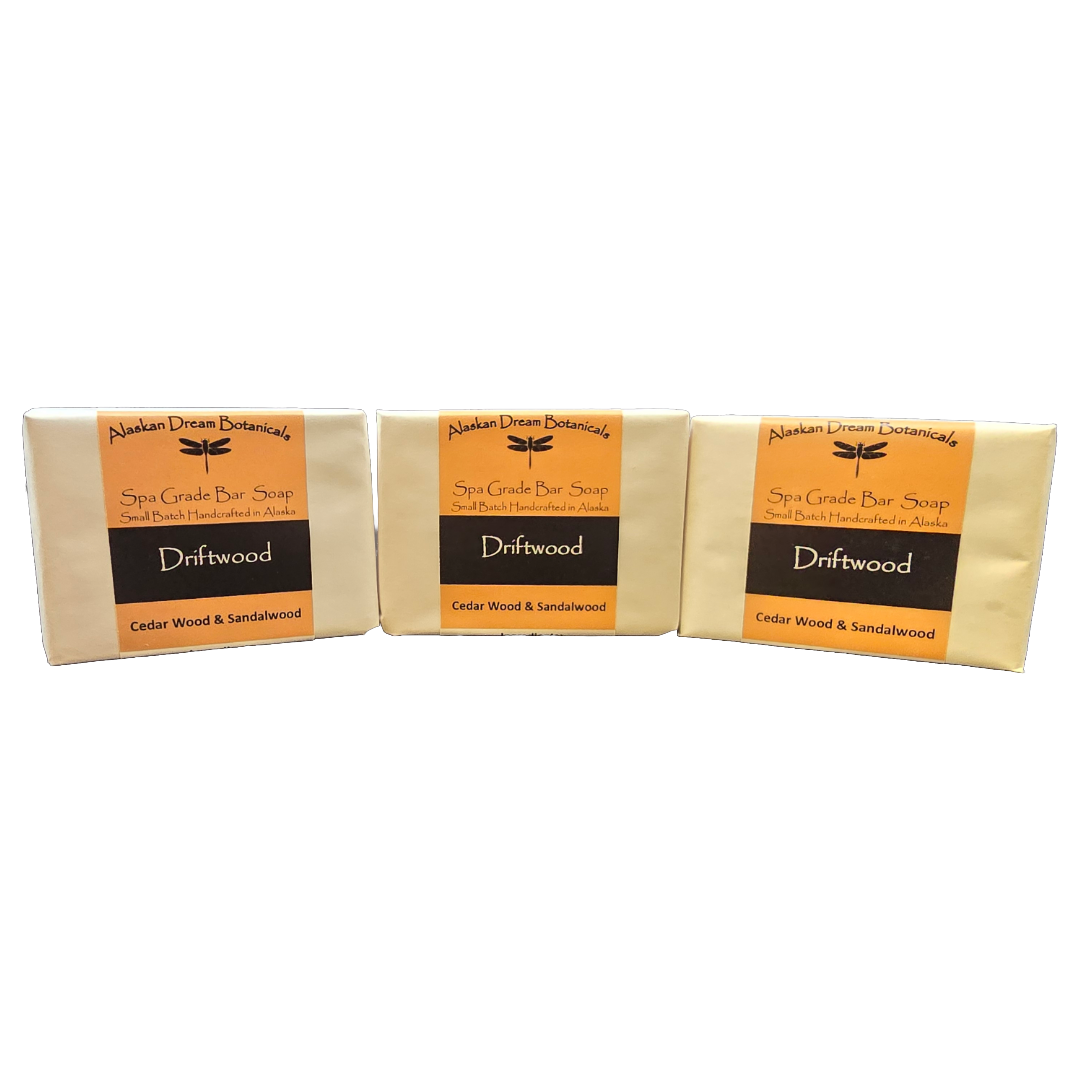 Driftwood Spa Grade Bar Soap - Alaskan Dream Botanicals