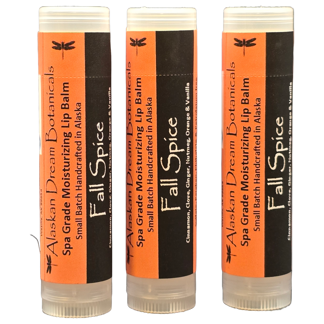 Fall Spice Spa Grade Lip Balm - Alaskan Dream Botanicals