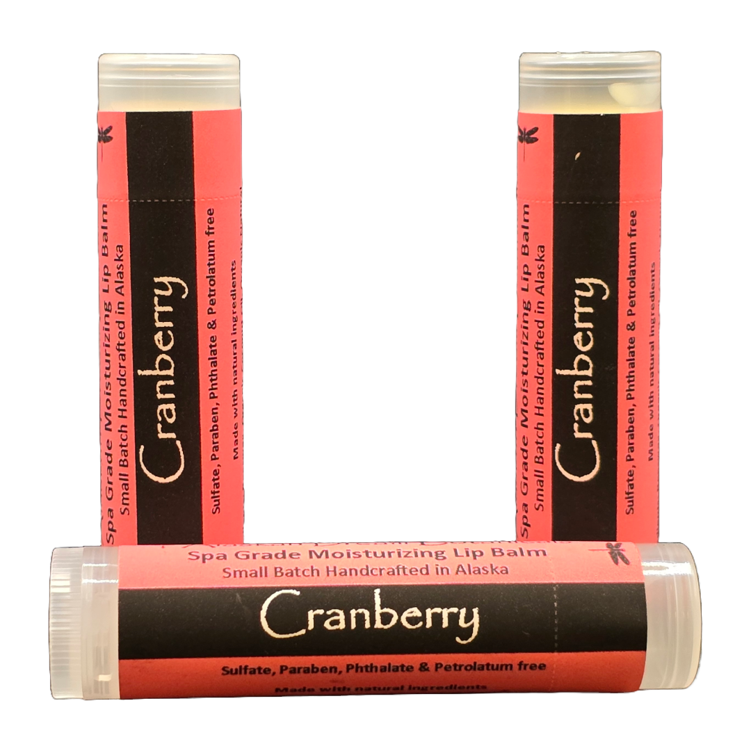 Cranberry Lip Balm - Alaskan Dream Botanicals