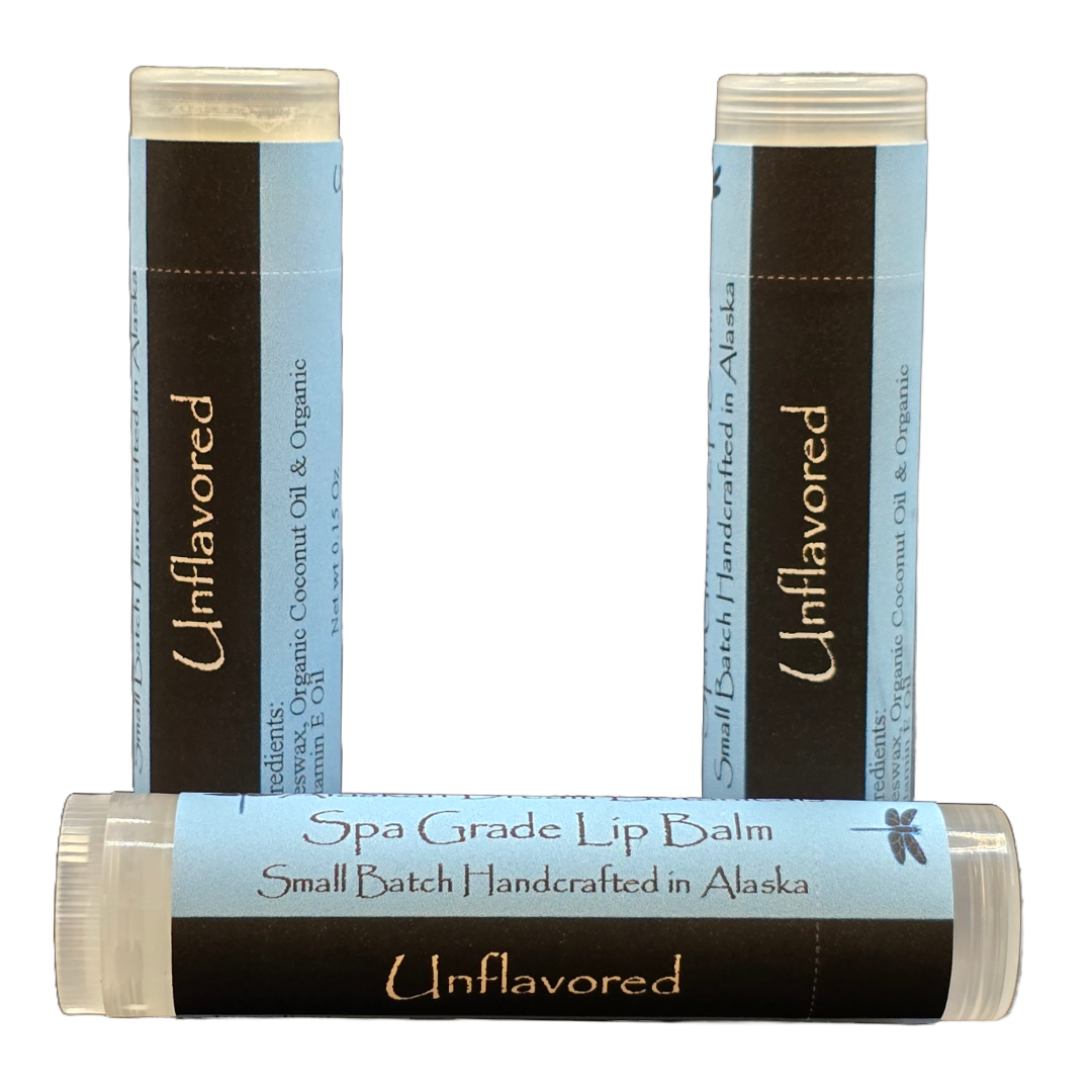 Unflavored Lip Balm - Alaskan Dream Botanicals