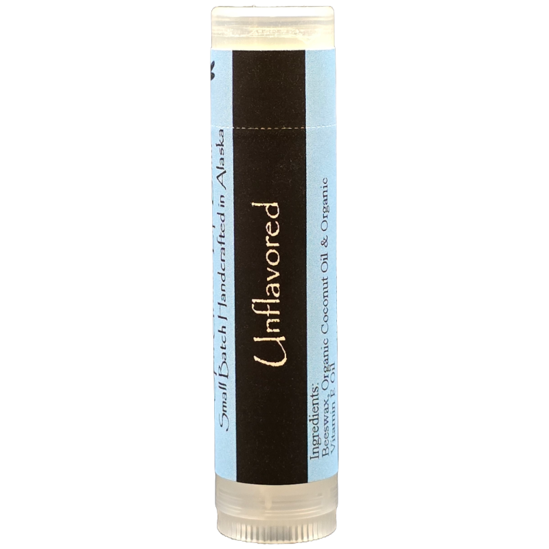 Unflavored Lip Balm - Alaskan Dream Botanicals