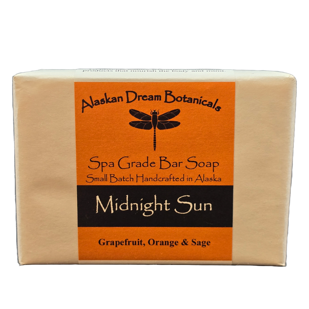 Midnight Sun Spa Grade Bar Soap - Alaskan Dream Botanicals