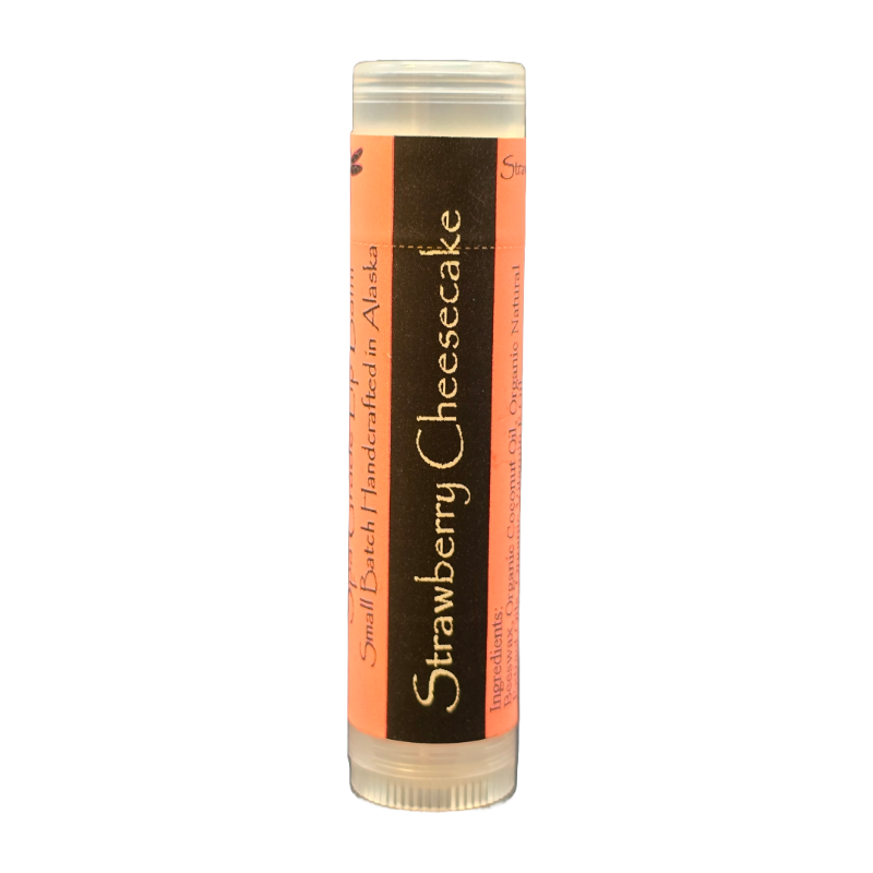 Strawberry Cheesecake Lip Balm - Alaskan Dream Botanicals