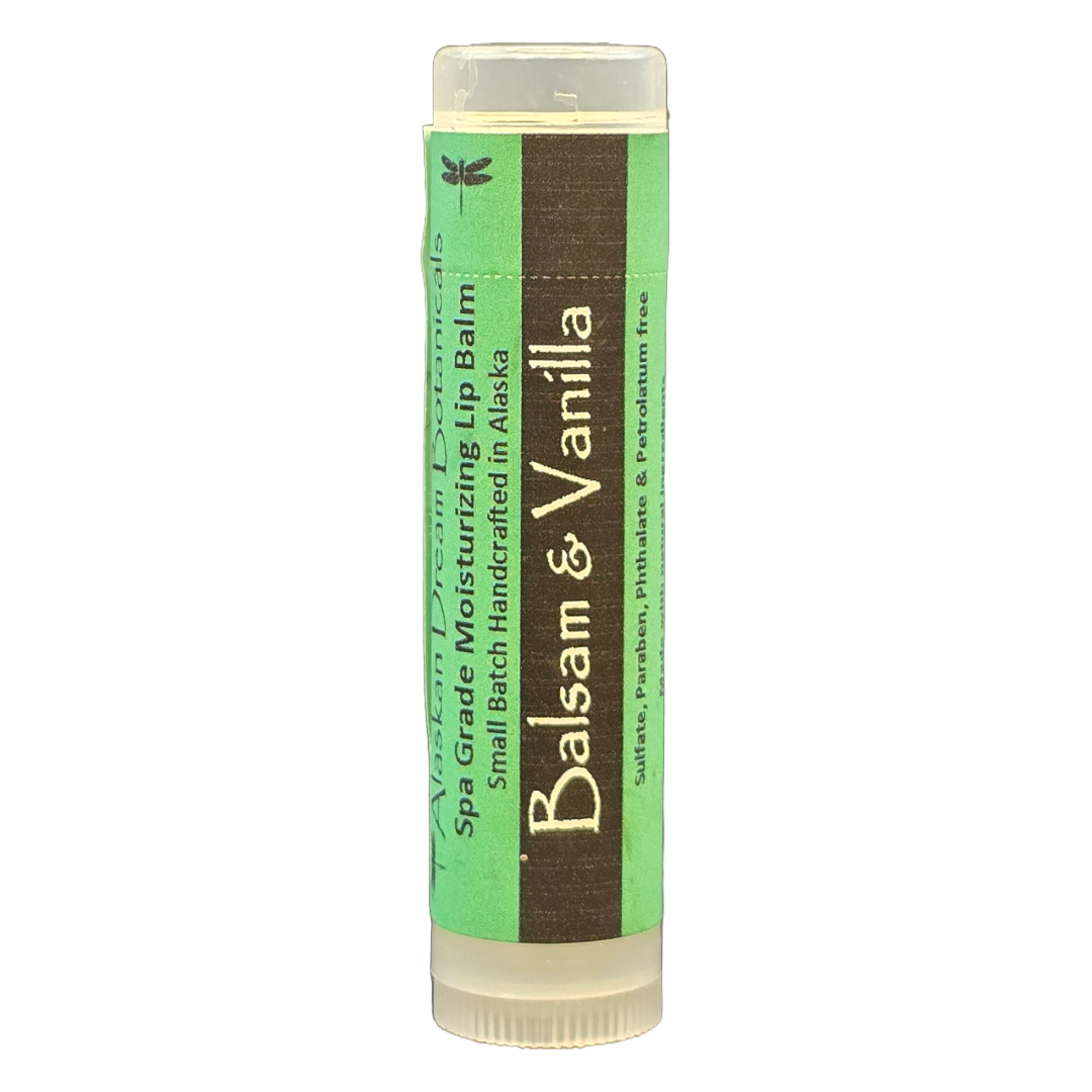 Balsam & Vanilla Lip Balm - Alaskan Dream Botanicals