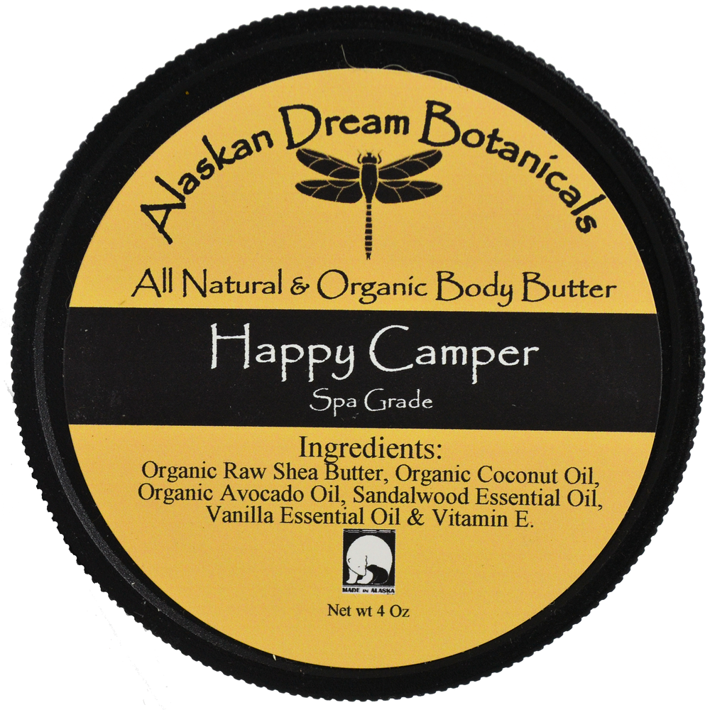 Happy Camper Spa Grade Body Butter - Alaskan Dream Botanicals
