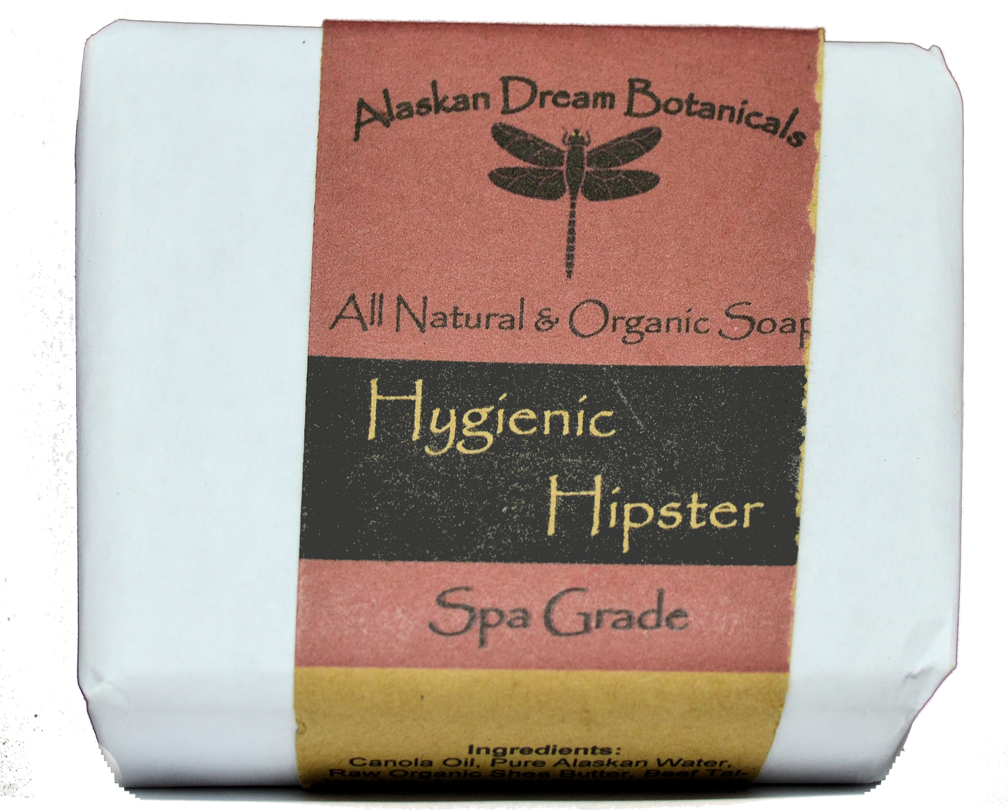 Hygienic Hipster Spa Grade Bar Soap - Alaskan Dream Botanicals