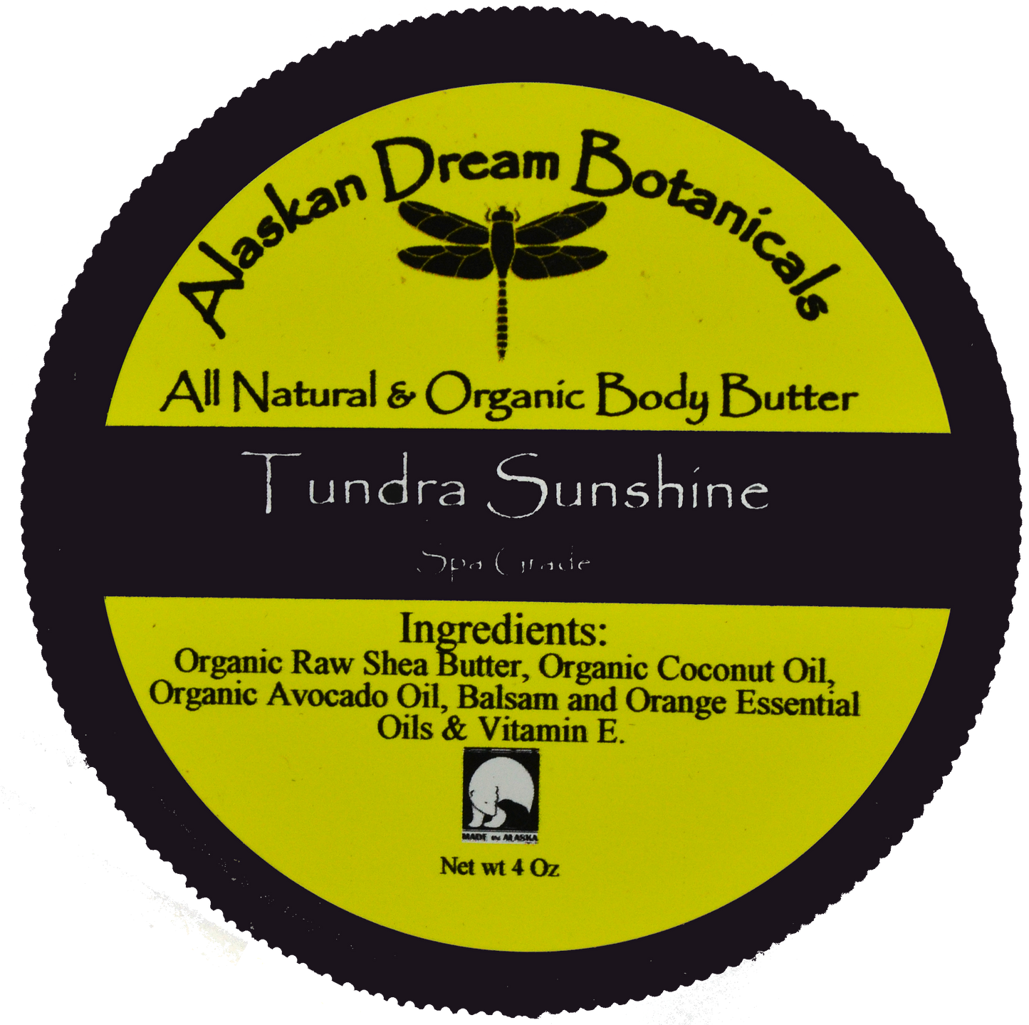 Tundra Sunshine Spa Grade Body Butter - Alaskan Dream Botanicals