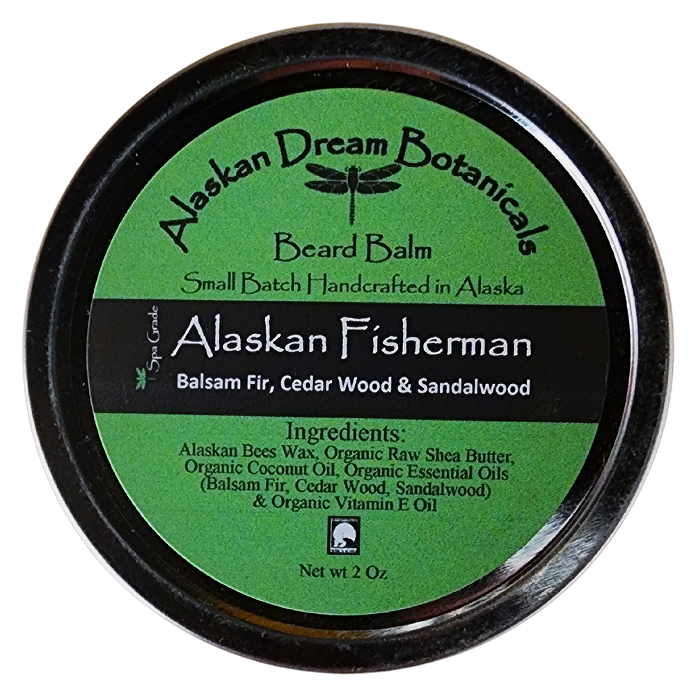 Alaskan Fisherman Spa Grade Beard Balm - Alaskan Dream Botanicals