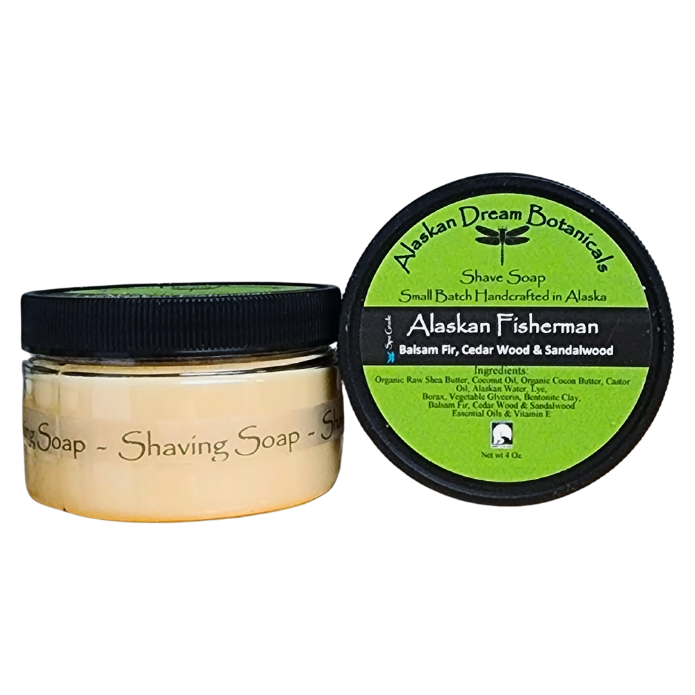 
                  
                    Alaskan Fisherman Spa Grade Shaving  Soap - Alaskan Dream Botanicals
                  
                