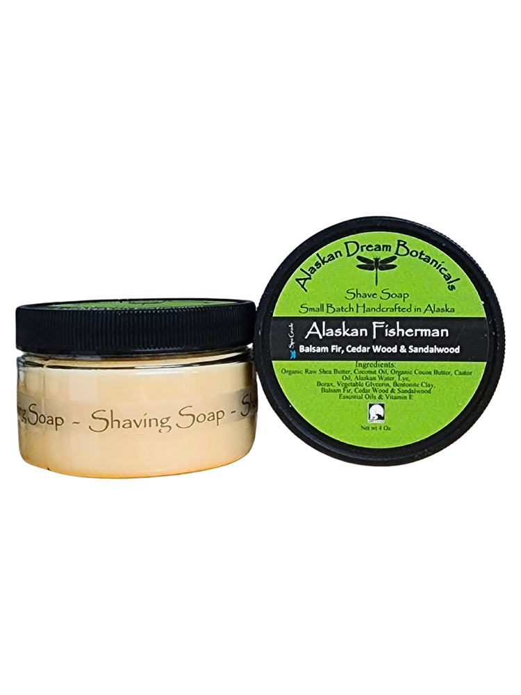 Alaskan Fisherman Spa Grade Shaving  Soap - Alaskan Dream Botanicals
