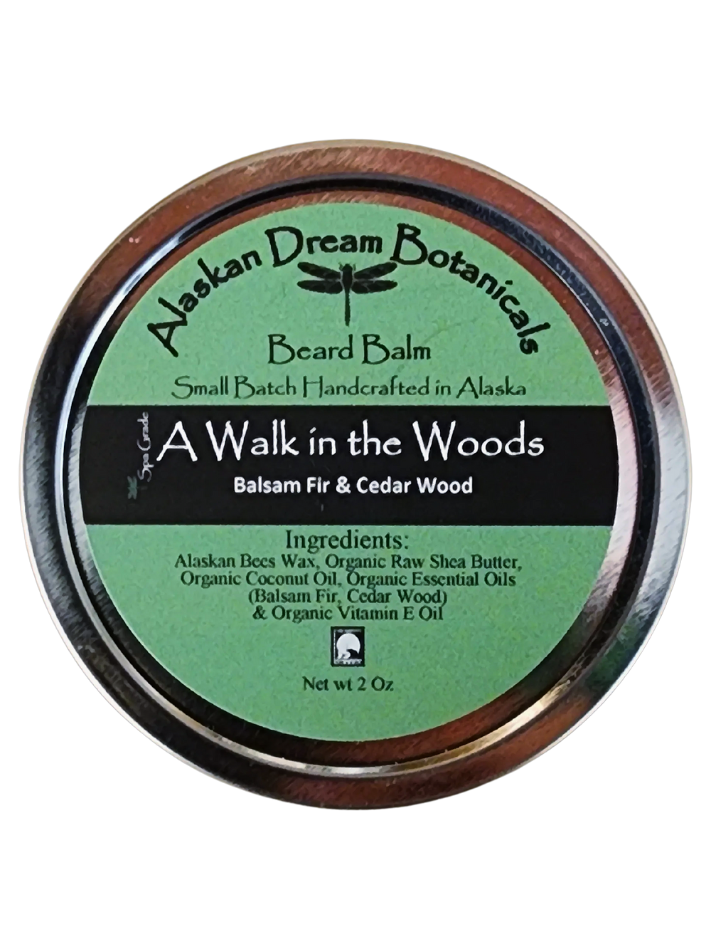 A Walk in the Woods Spa Grade Beard Balm - Alaskan Dream Botanicals