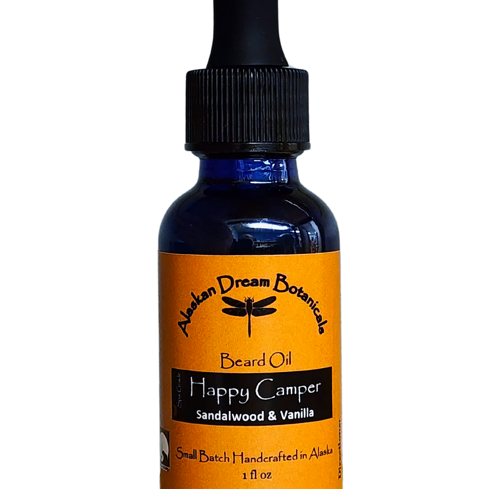 Happy Camper Spa Grade Beard Oil - Alaskan Dream Botanicals