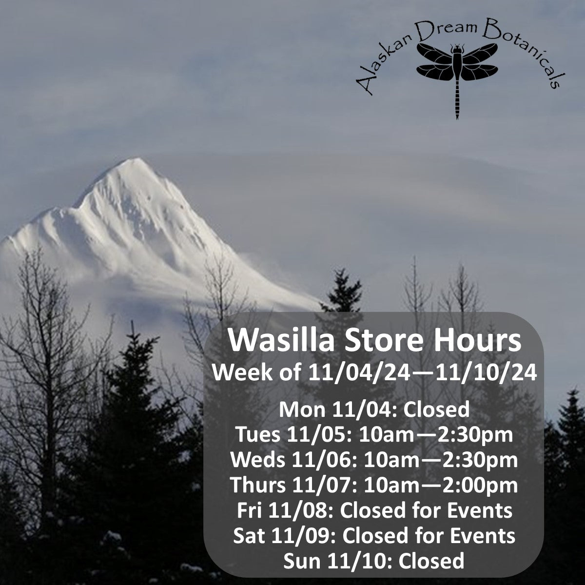 Wasilla Store Hours