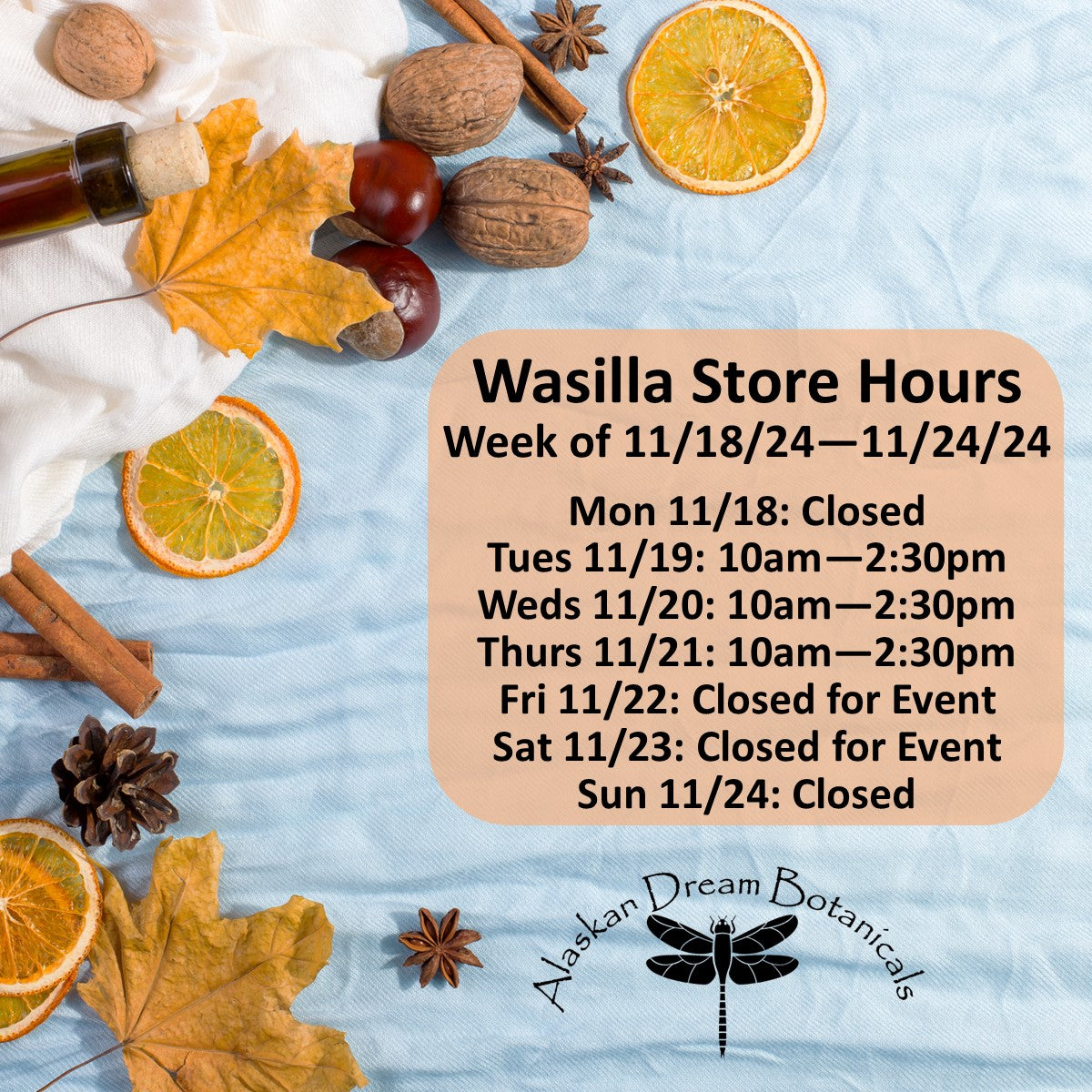 Wasilla Store Hours