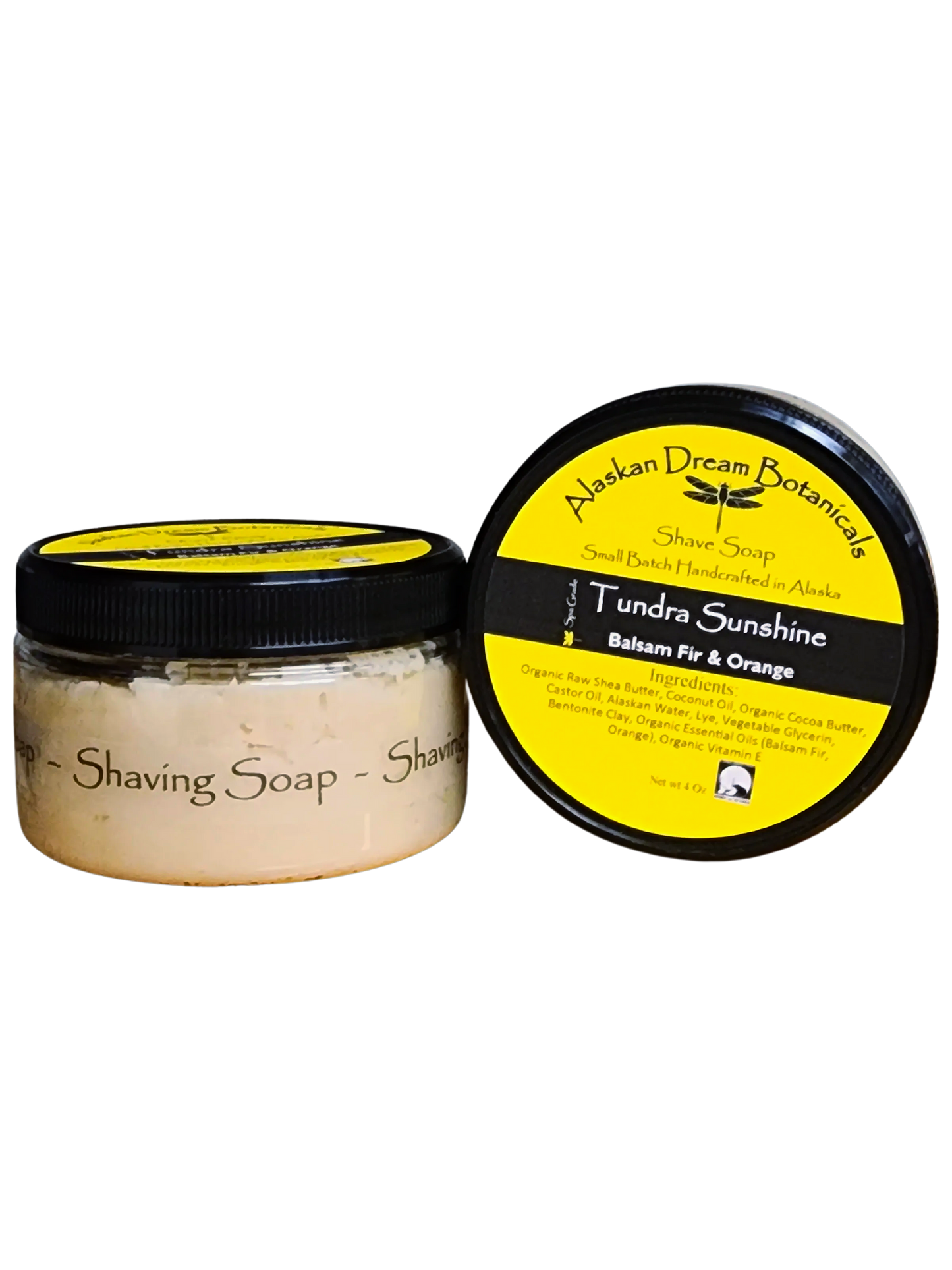 Tundra Sunshine Spa Grade Shaving Soap - Alaskan Dream Botanicals