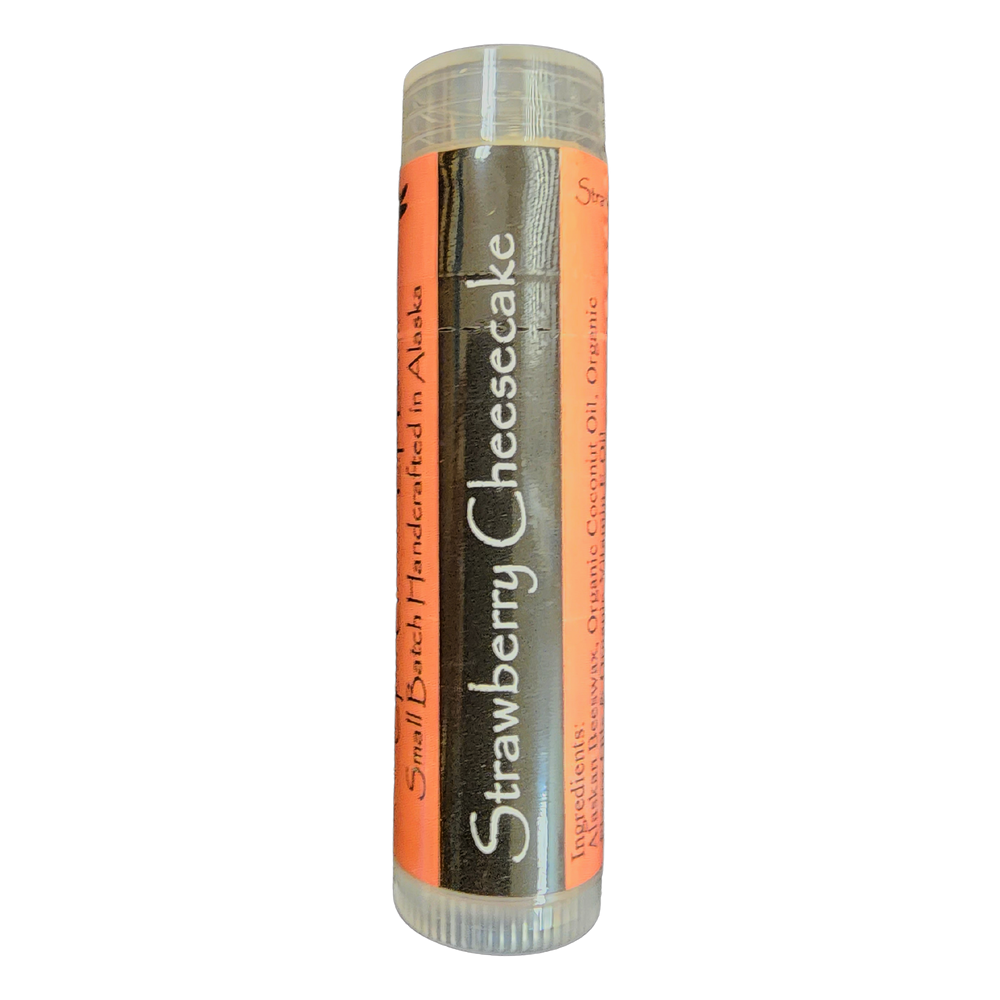 Strawberry Cheesecake Lip Balm - Alaskan Dream Botanicals