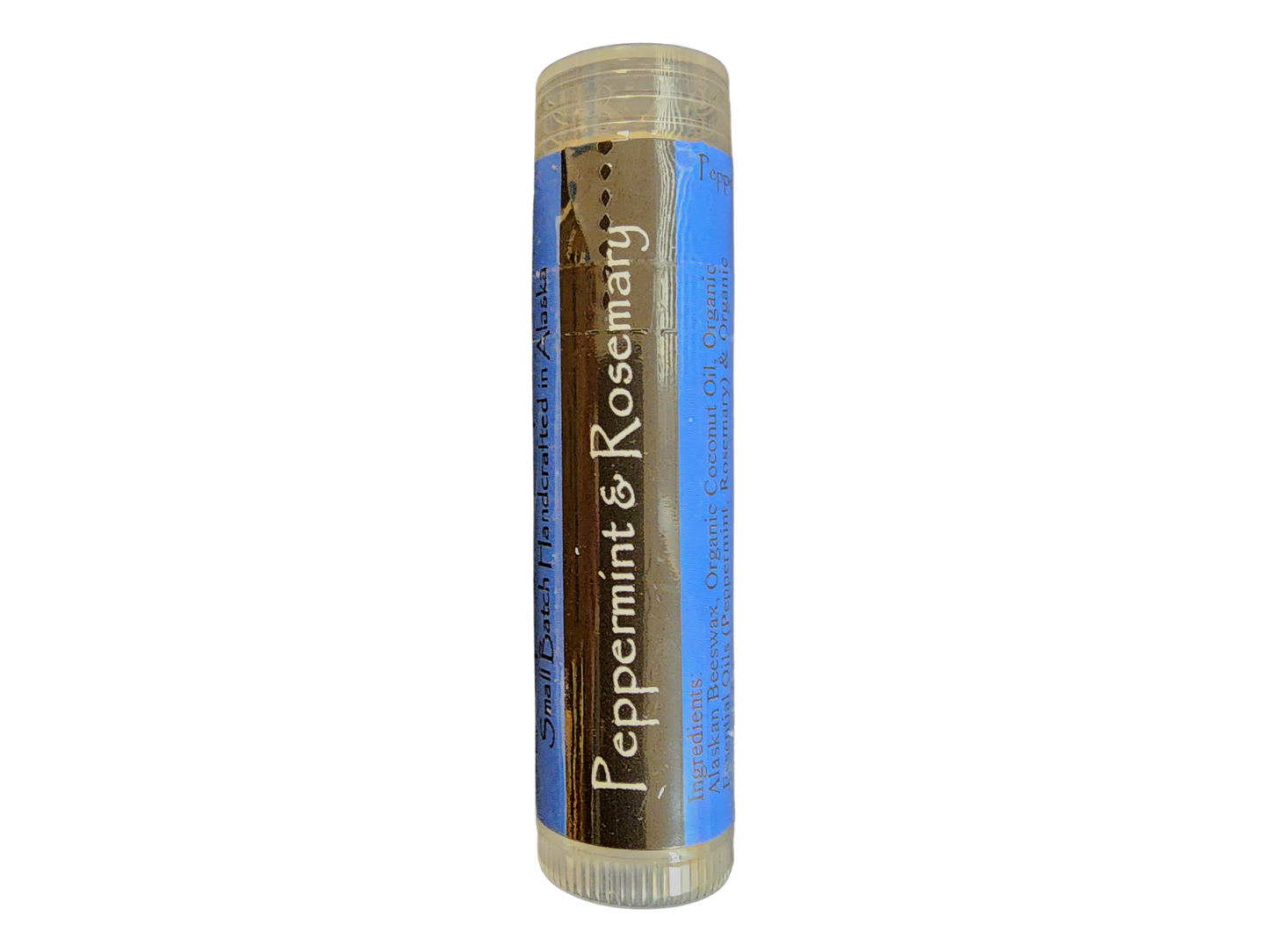 Peppermint & Rosemary Spa Grade Lip Balm - Alaskan Dream Botanicals