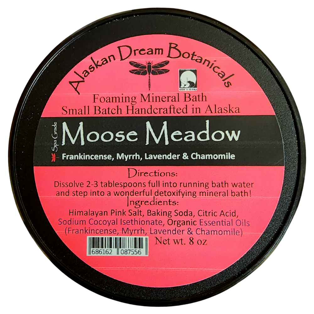 Moose Meadow Spa Grade Foaming Mineral Bath