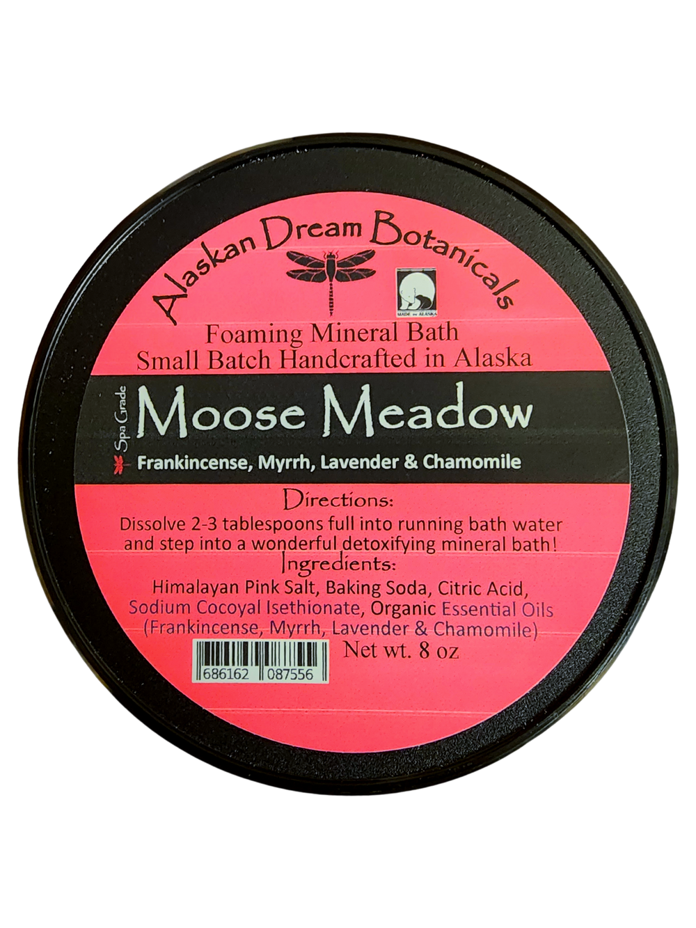 Moose Meadow Spa Grade Foaming Mineral Bath