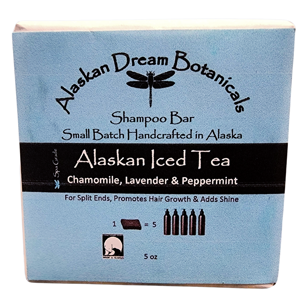 Alaskan Iced Tea Spa Grade Shampoo bar