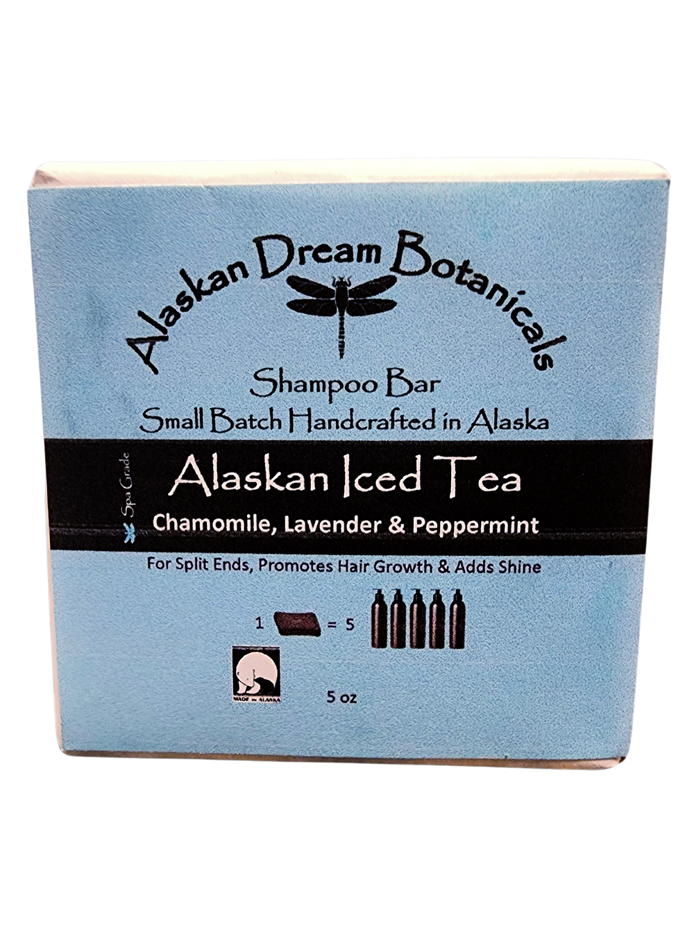 Alaskan Iced Tea Spa Grade Shampoo bar