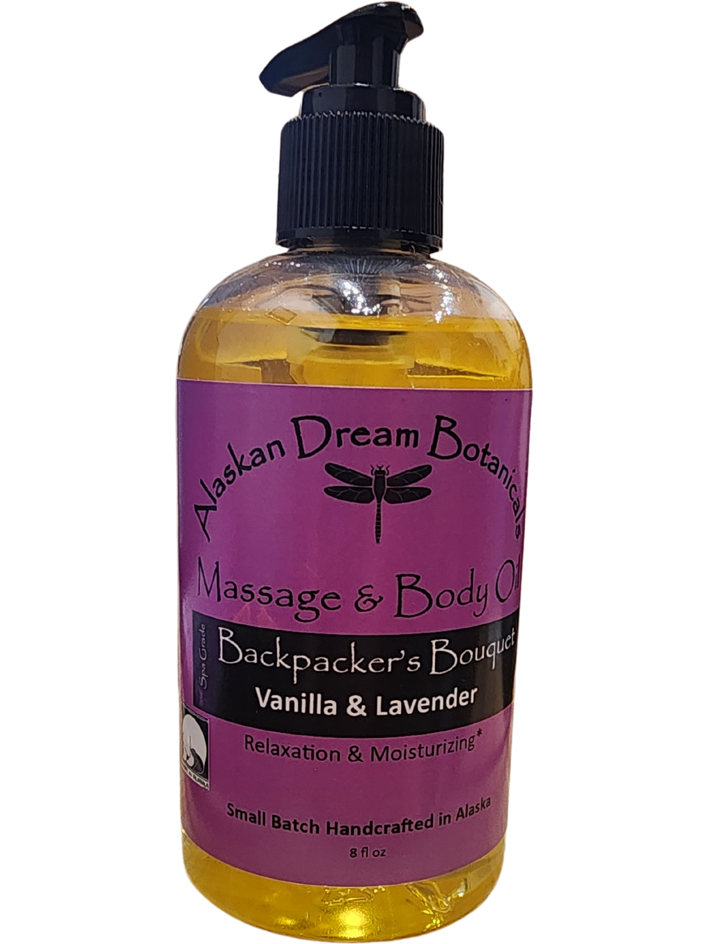 Backpacker's Bouquet - 8oz Massage & Body Oil