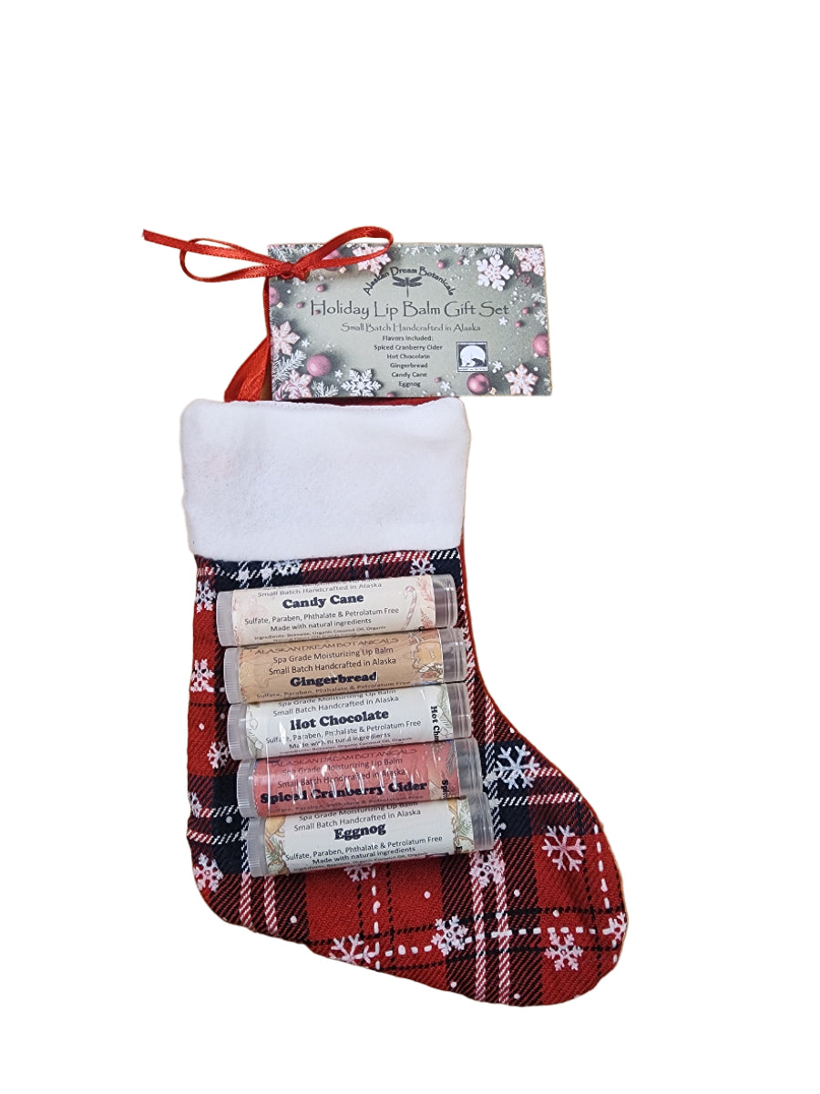 Limited Edition: Holiday Flavor Lip Balm Gift Set - Alaskan Dream Botanicals