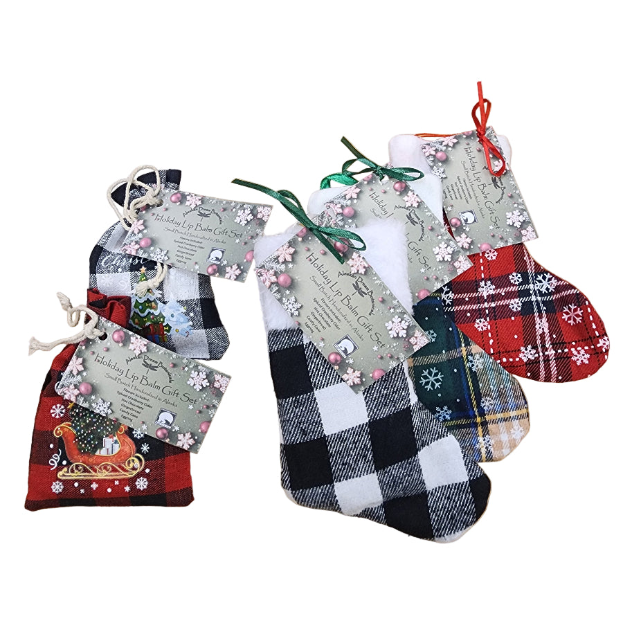 Limited Edition: Holiday Flavor Lip Balm Gift Set - Alaskan Dream Botanicals