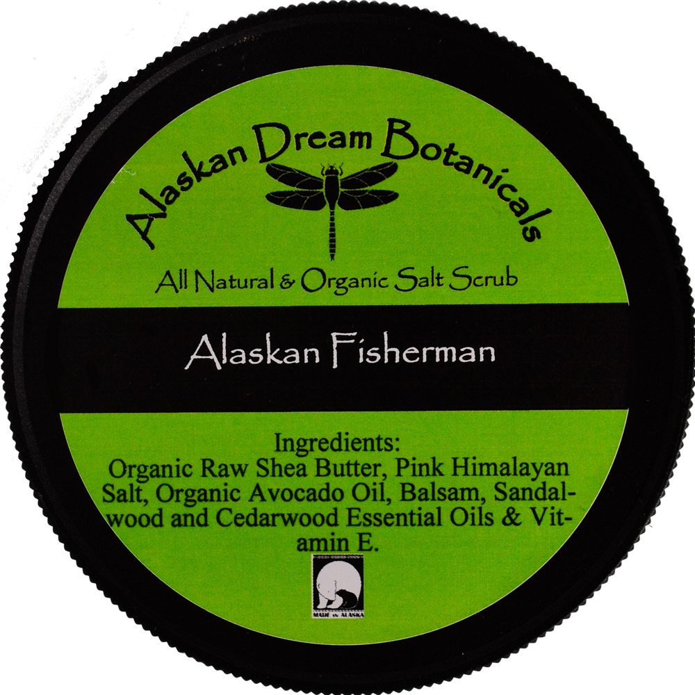 Alaskan Fisherman Pink Himalayan Salt Scrub - Alaskan Dream Botanicals