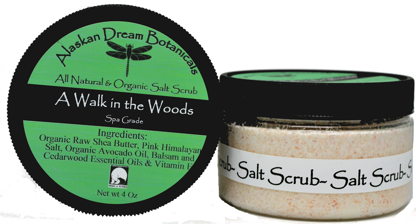 A Walk in the Woods Pink Himalayan Salt Scrub - Alaskan Dream Botanicals