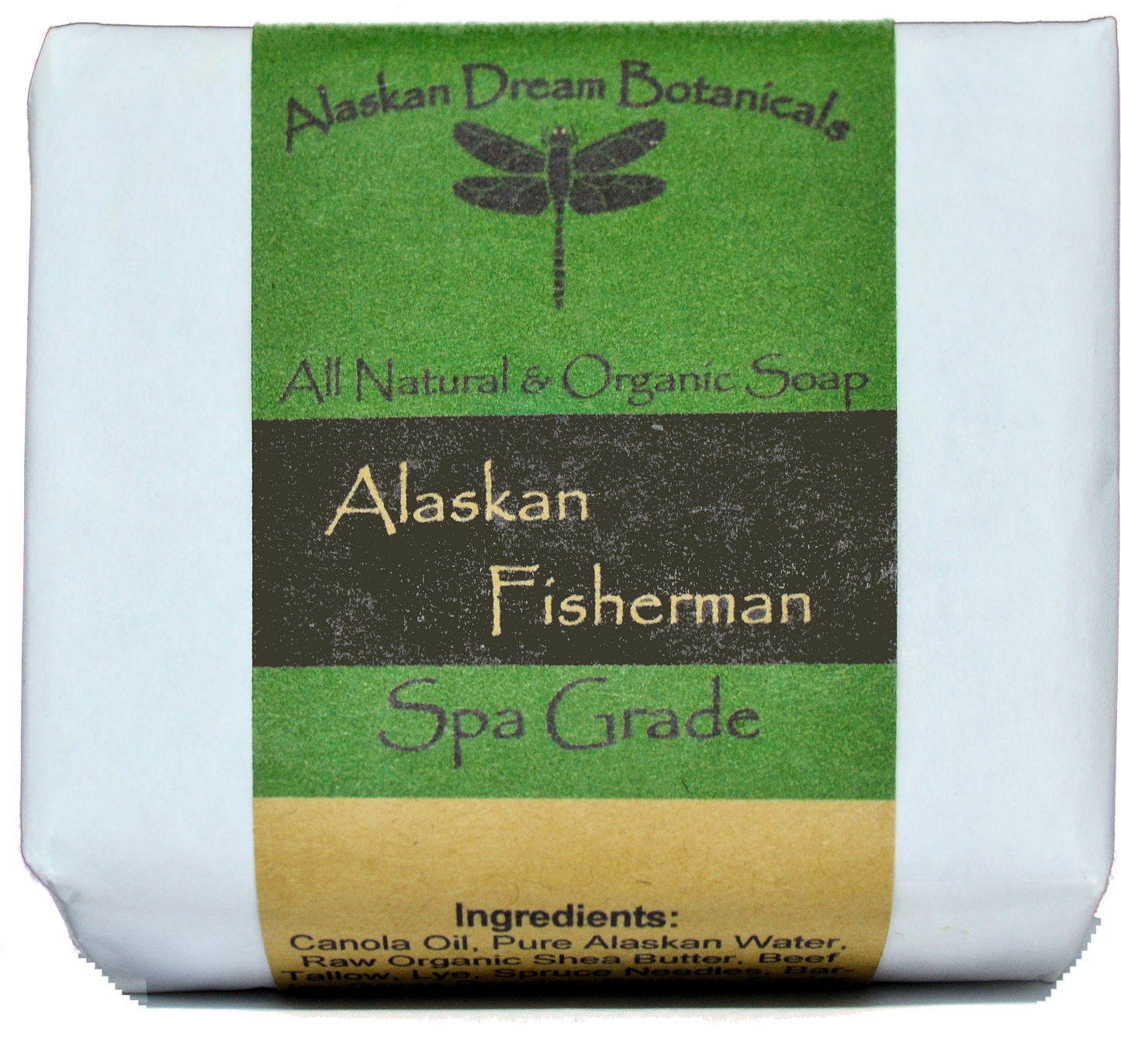 Alaskan Fisherman Spa Grade Bar Soap - Alaskan Dream Botanicals