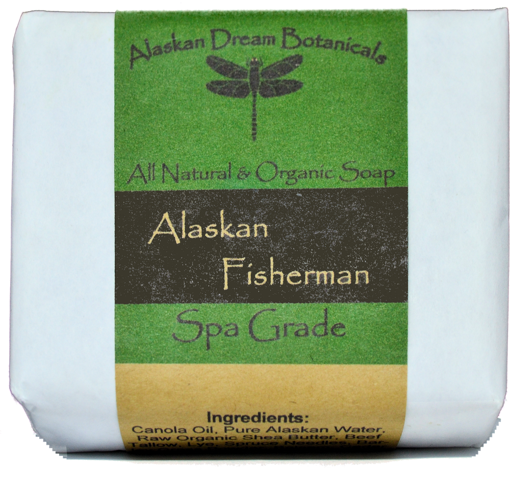 Alaskan Fisherman Spa Grade Bar Soap - Alaskan Dream Botanicals