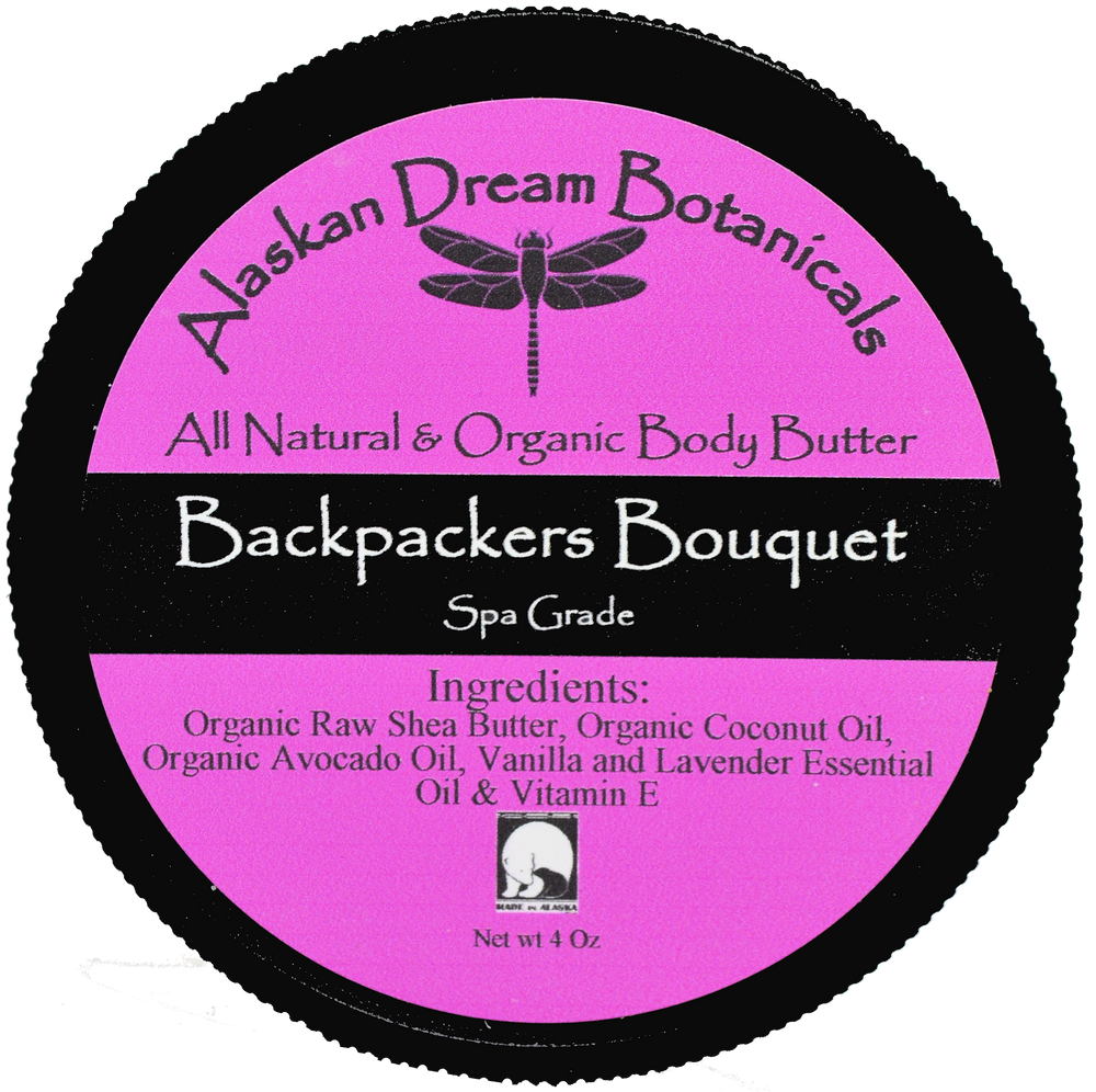 Backpackers Bouquet Spa Grade Body Butter - Alaskan Dream Botanicals