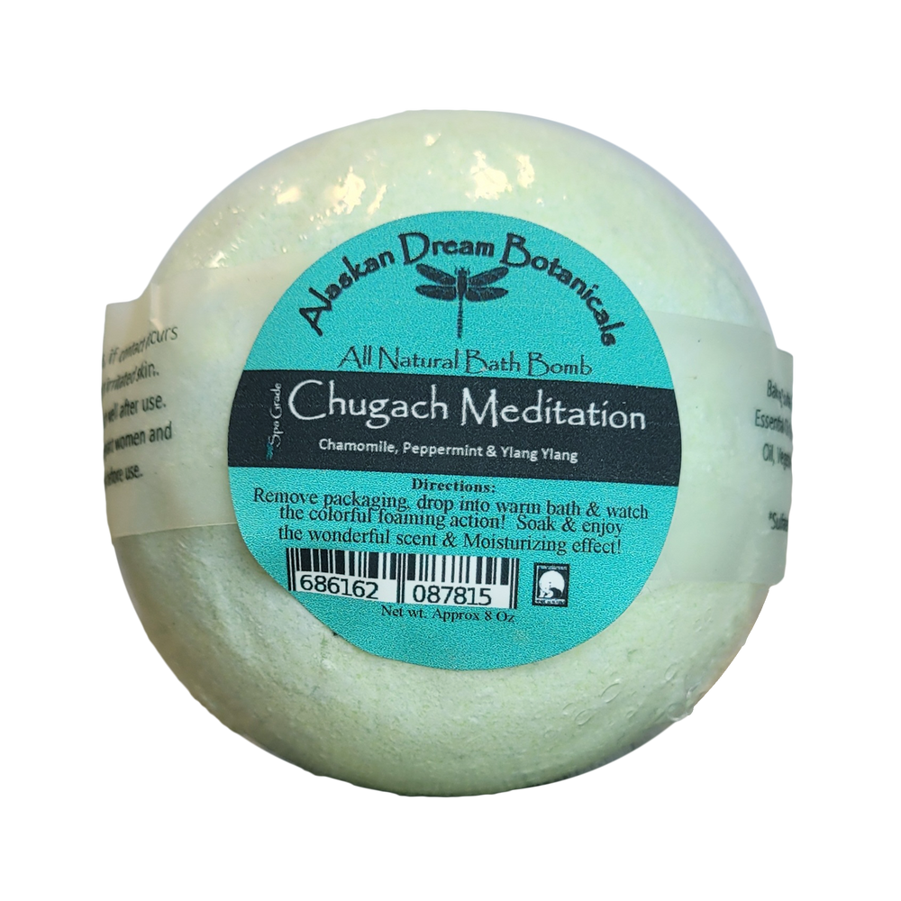 Chugach Meditation Spa Grade Bath Bomb