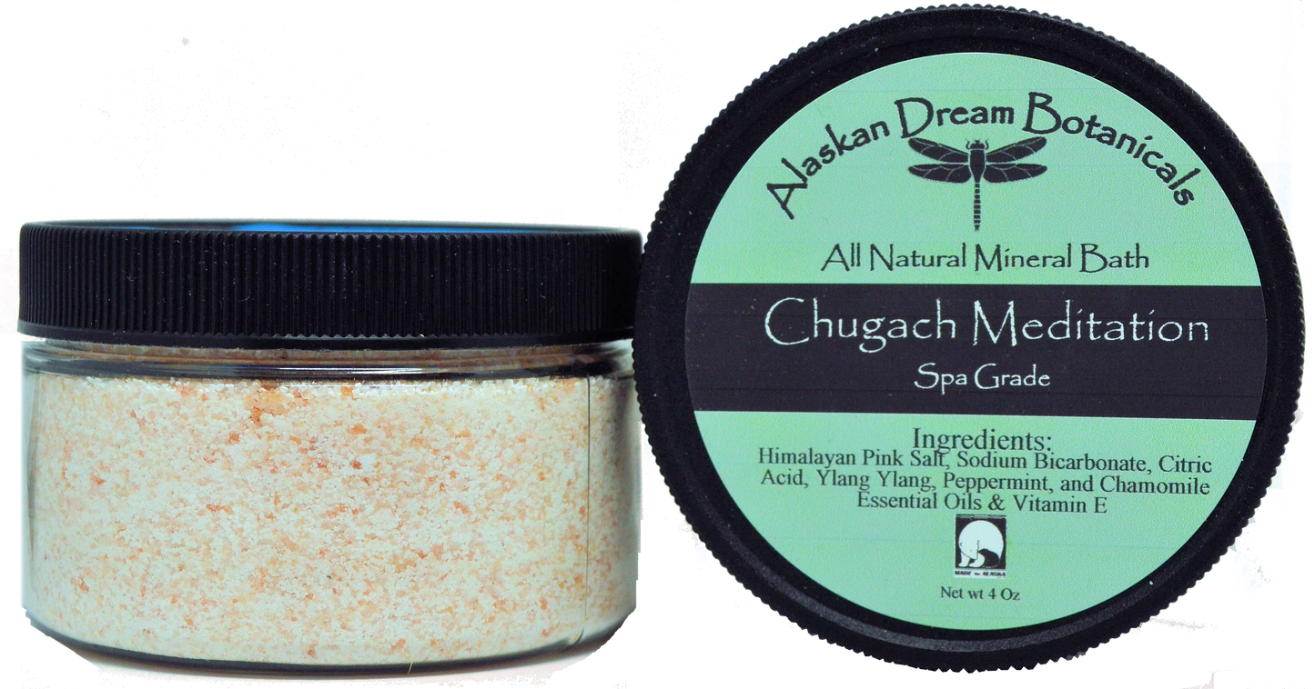 Chugach Meditation Spa Grade Mineral Bath - Alaskan Dream Botanicals