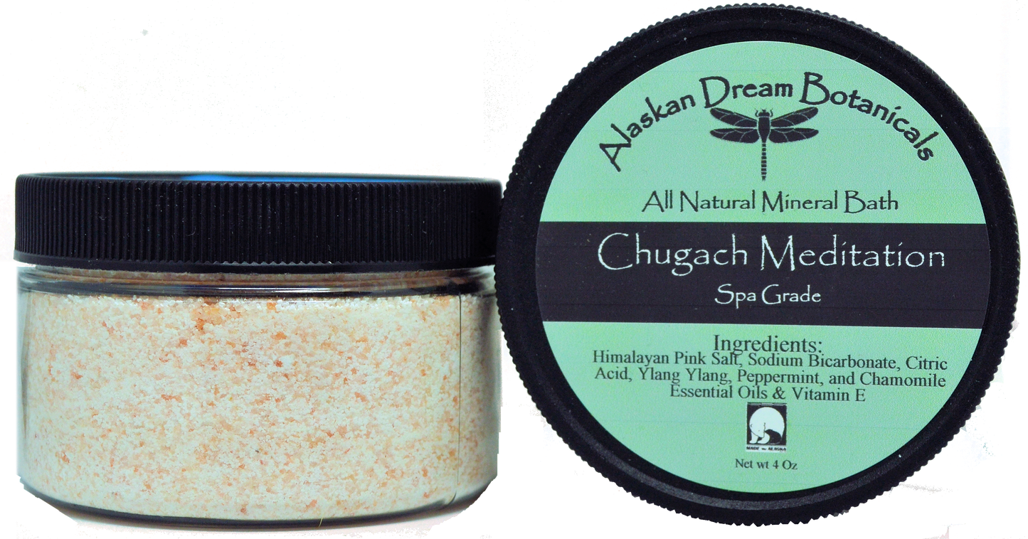 
                  
                    Chugach Meditation Spa Grade Mineral Bath - Alaskan Dream Botanicals
                  
                