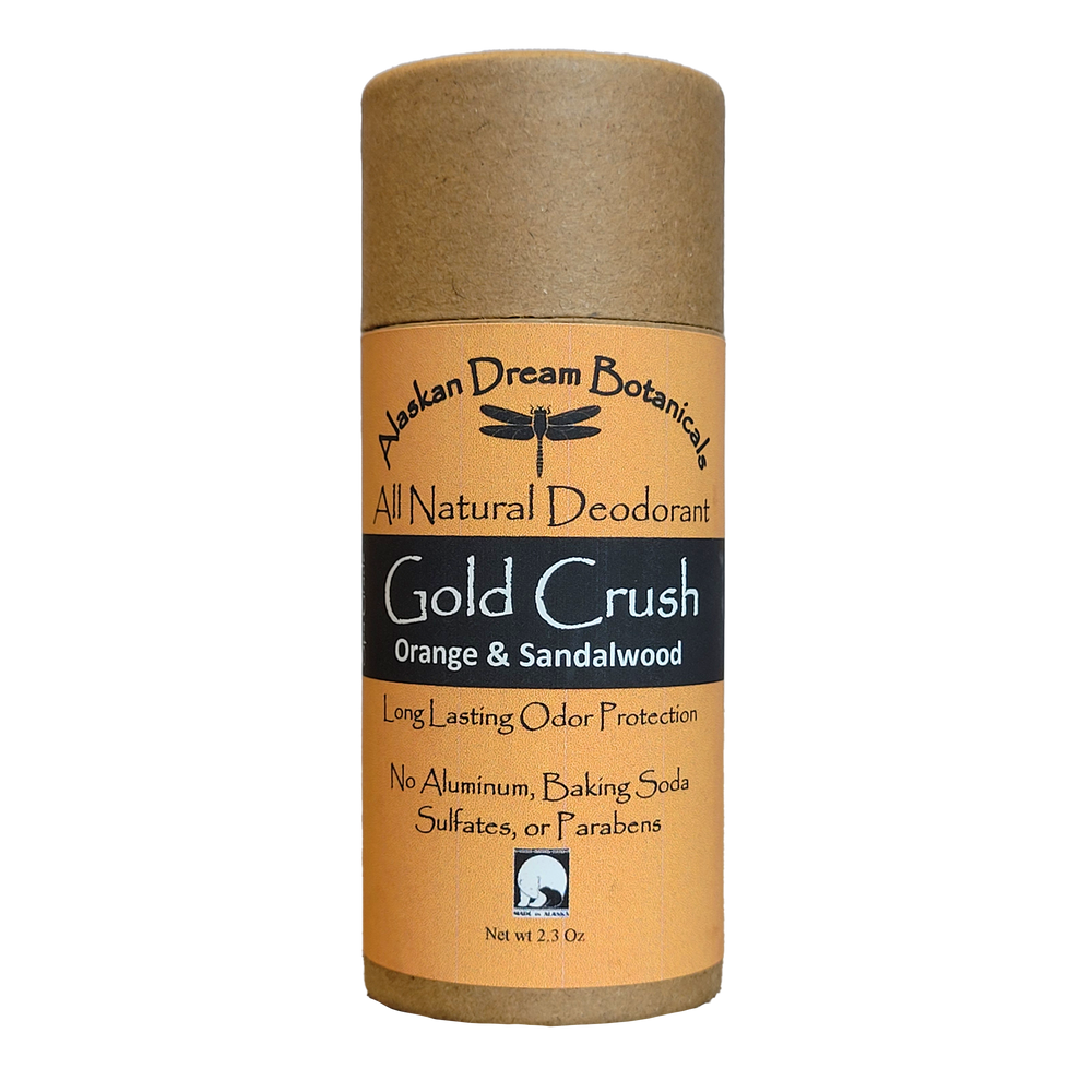 Gold Crush Deodorant - Alaskan Dream Botanicals