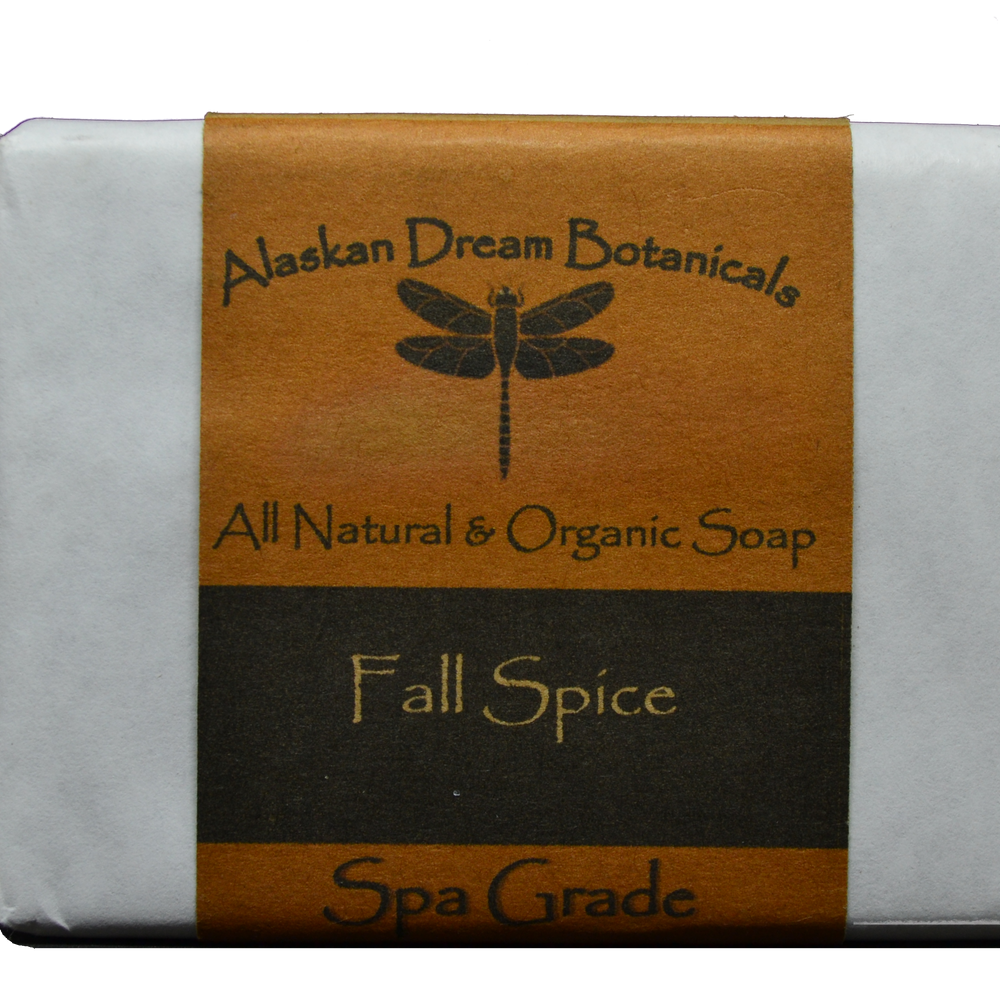 Fall Spice Spa Grade Bar Soap - Alaskan Dream Botanicals
