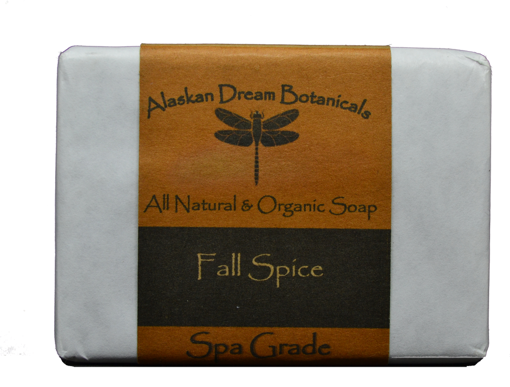 Fall Spice Spa Grade Bar Soap - Alaskan Dream Botanicals