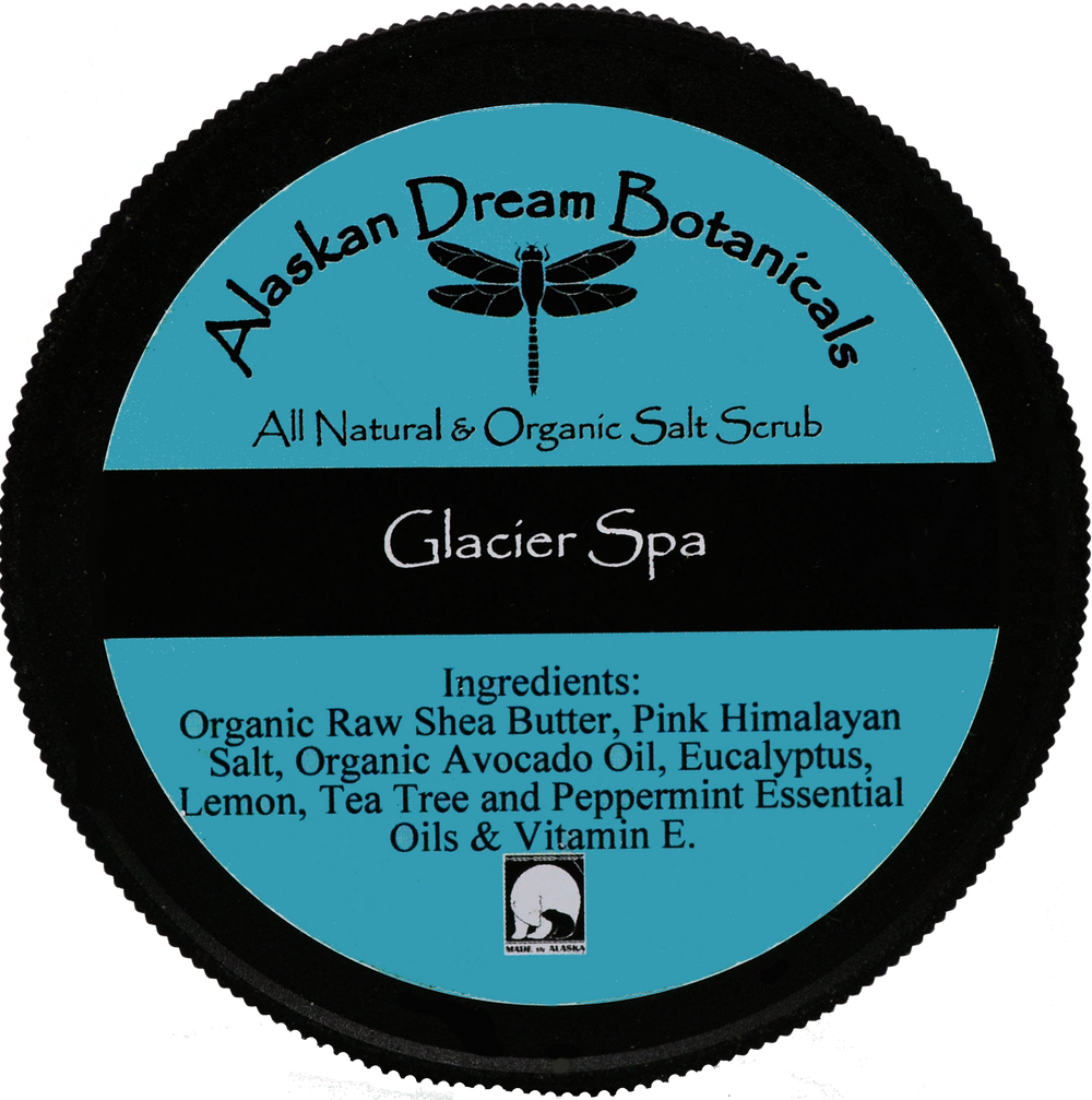 Glacier Spa Pink Himalayan Salt Scrub - Alaskan Dream Botanicals