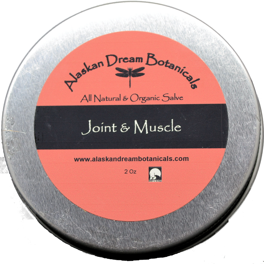 
                  
                    Joint & Muscle Pain Spa Grade Salve - Alaskan Dream Botanicals
                  
                