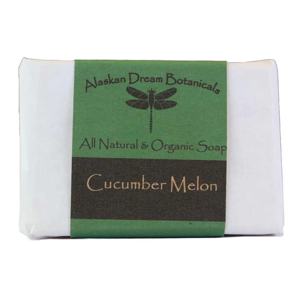 Cucumber Melon Everyday Bar Soap - Alaskan Dream Botanicals