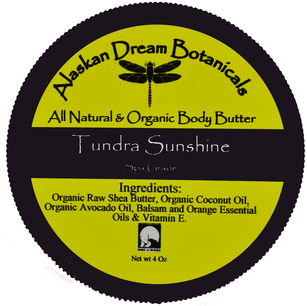 Tundra Sunshine Spa Grade Body Butter - Alaskan Dream Botanicals