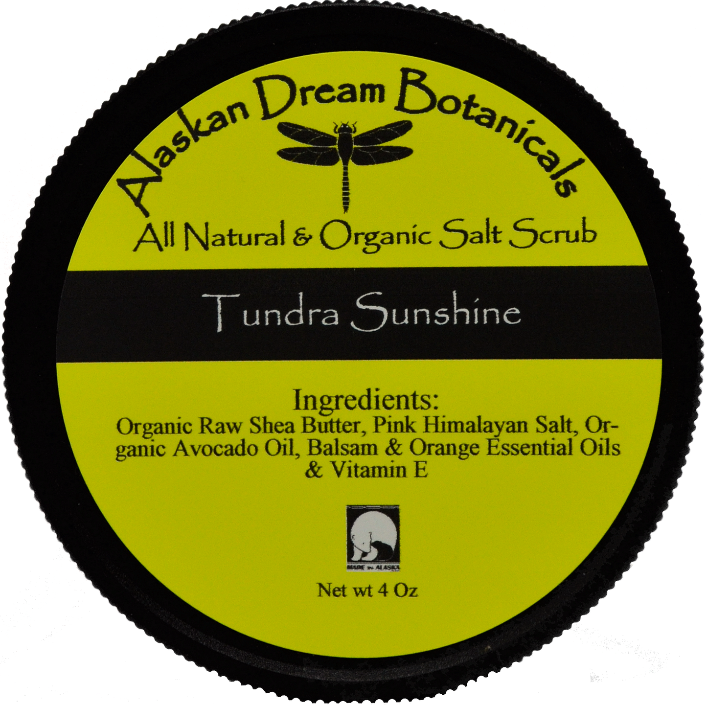 Tundra Sunshine Pink Himalayan Salt Scrub - Alaskan Dream Botanicals